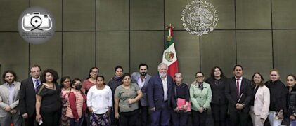 Reunión con Alejandro Encinas y Rosa Icela Rodríguez
