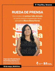 Familia de María Elena Ferral dará rueda de prensa